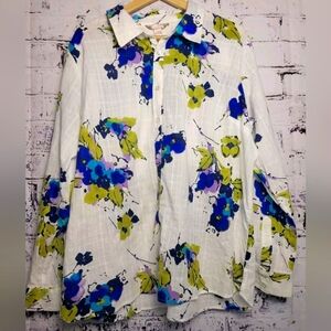 🖤3 For $15🖤Floral Button-Up Blouse